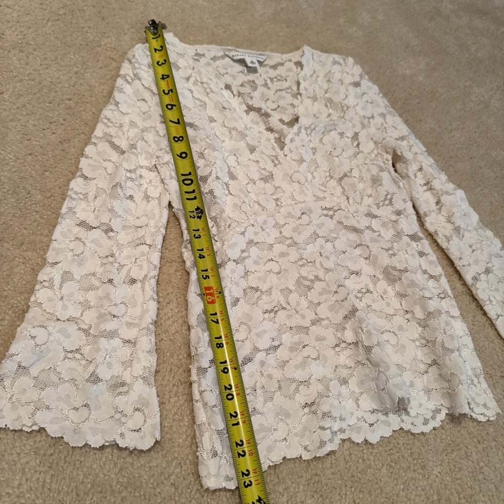 Banana Republic Cream Lace Blouse S